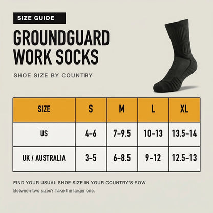 GroundGuard™ Work Socks
