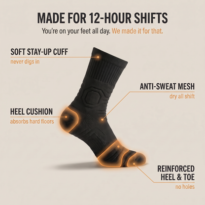 GroundGuard™ Work Socks