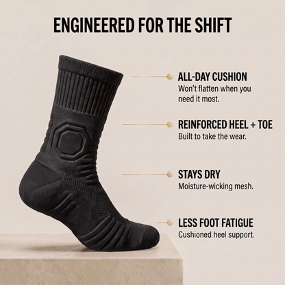 GroundGuard™ Work Socks